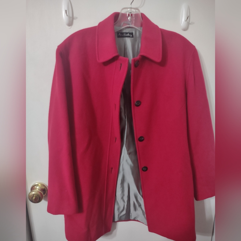 Red Women's Blazer - Picture 4 of 4